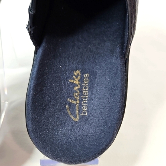 Clarks Blue Flats Comfortable Womens Loafers - Picture 2 of 8